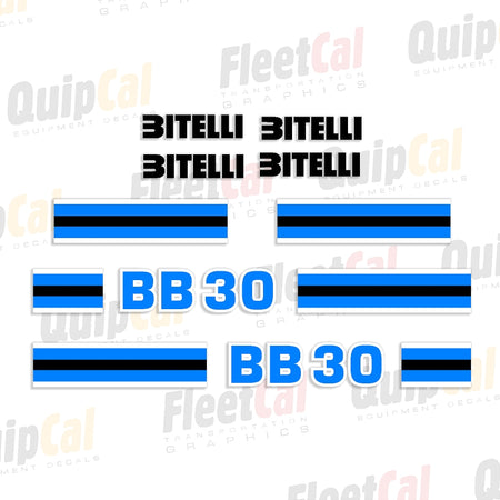 Bitelli Paver Decals