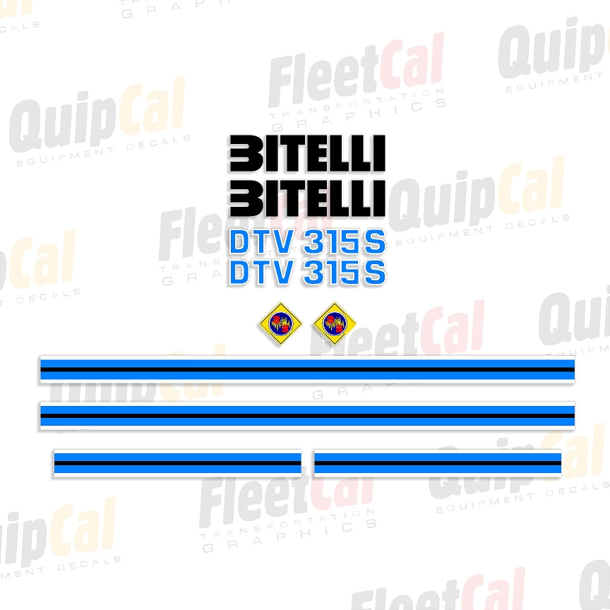 Bitelli Roller Decals