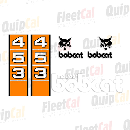 Bobcat Skid Loader Decals