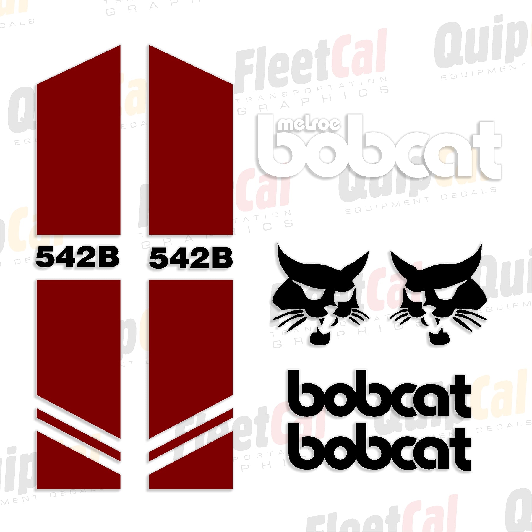 Bobcat Skid Loader Decals