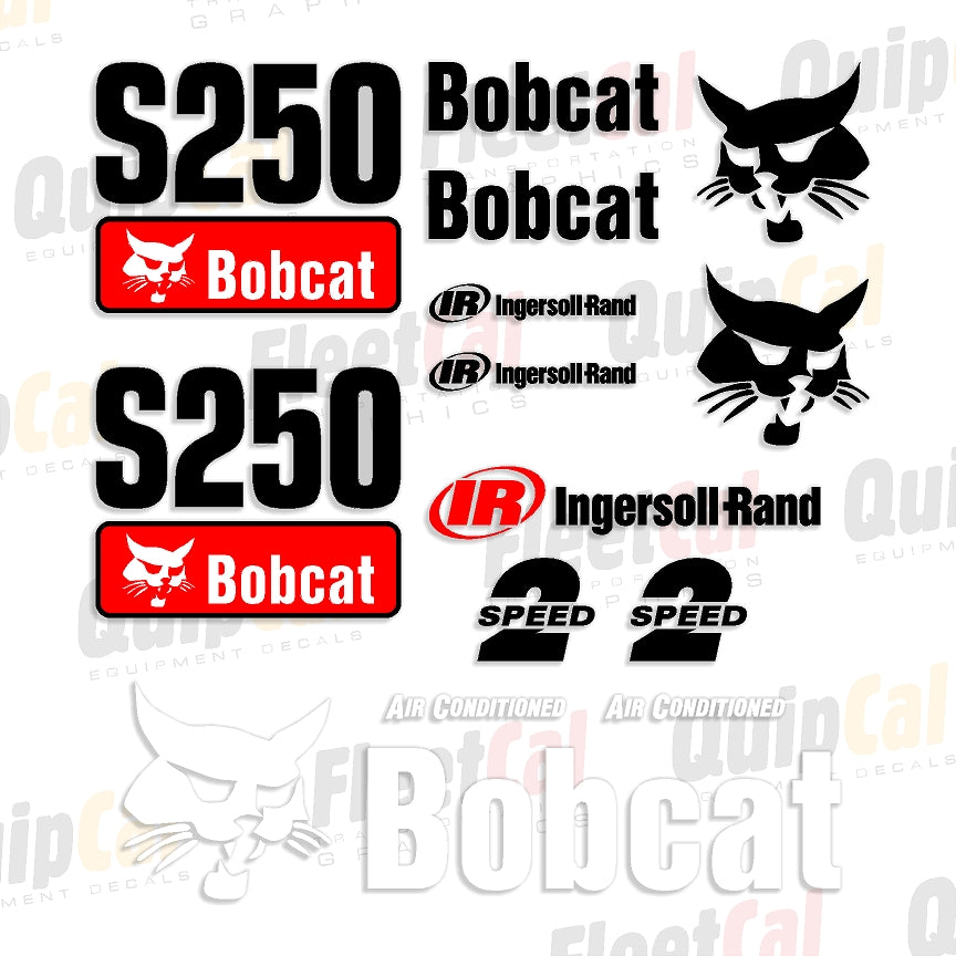 Bobcat Skid Loader Decals