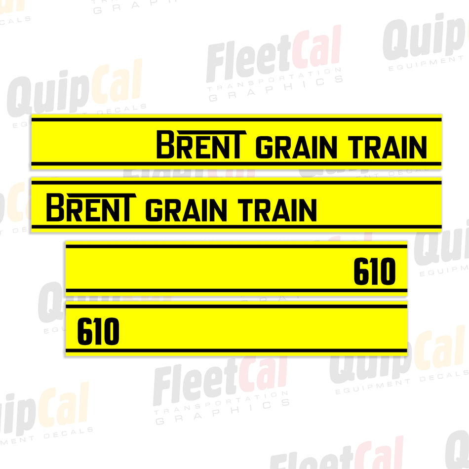 Brent Grain Cart Decals