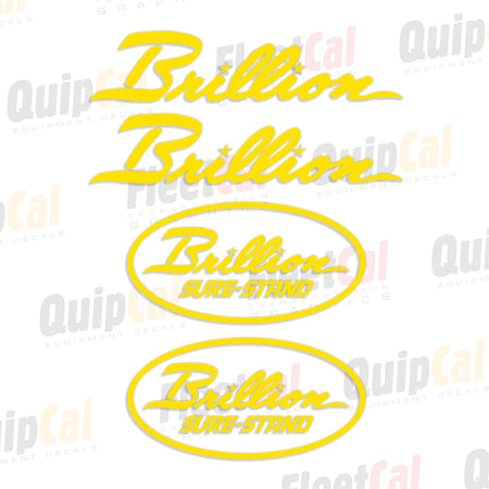 Brillion Equipment Decals