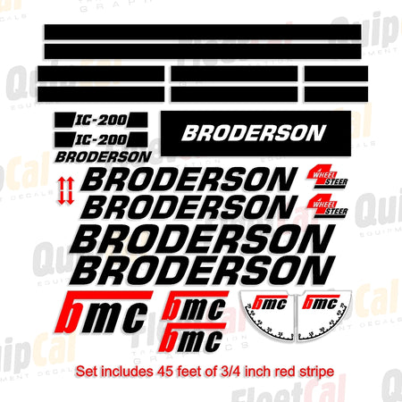 Broderson Crane Decals