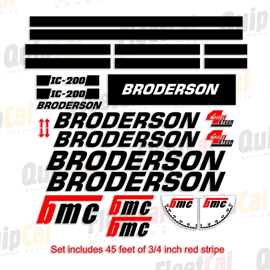 Broderson Crane Decals