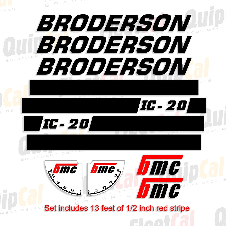 Broderson Crane Decals