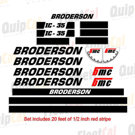 Broderson Crane Decals