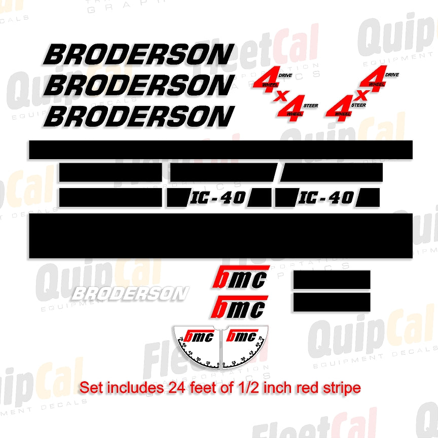 Broderson Crane Decals