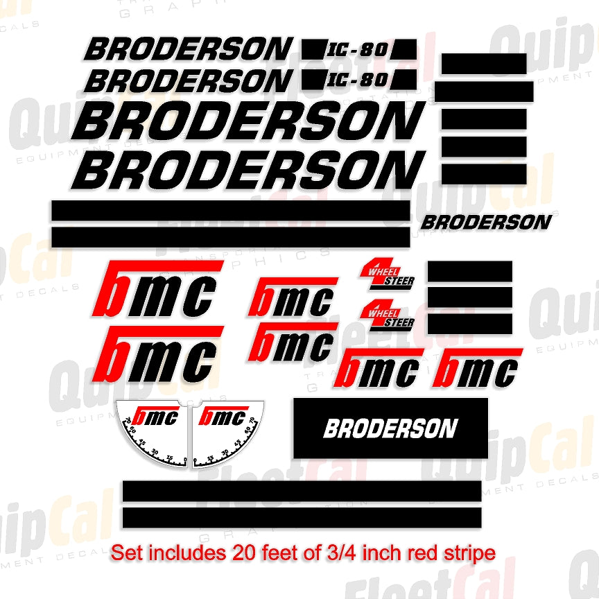 Broderson Crane Decals