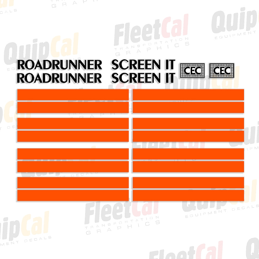 CEC Screen and Crusher Decals