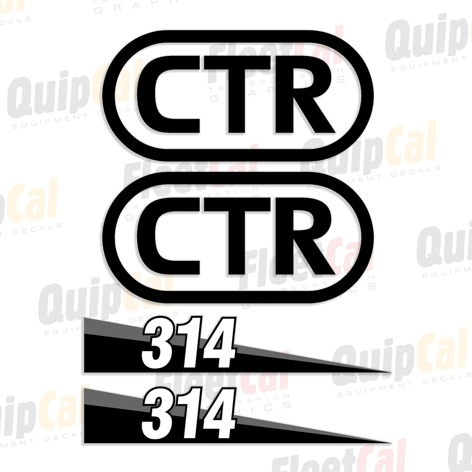 CTR Delimber Decals