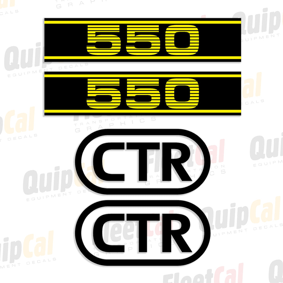 CTR Delimber Decals