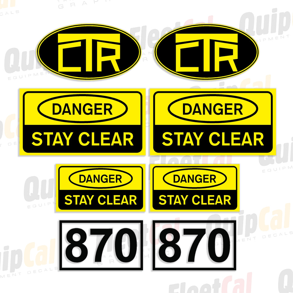 CTR Brand Decals