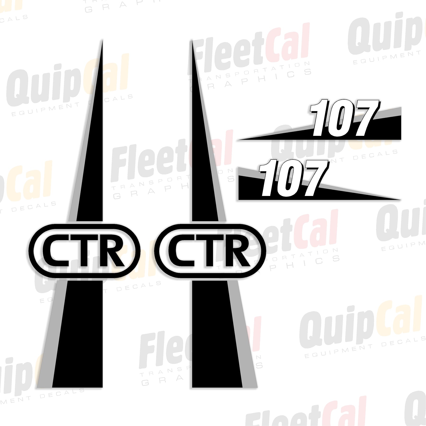 CTR Decal Set