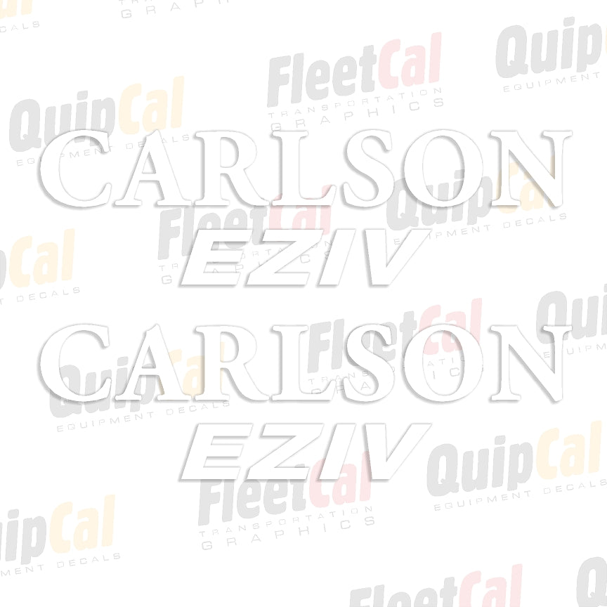 Carlson Screed Decals