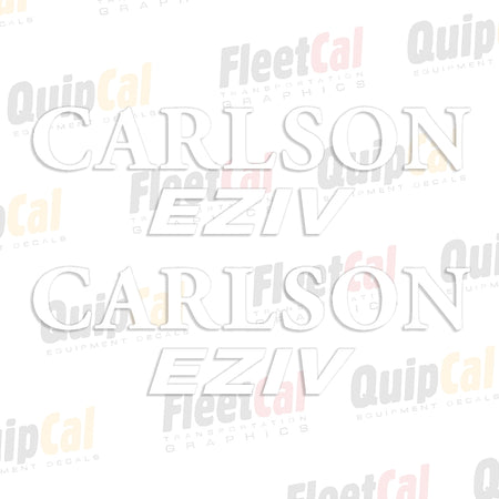 Carlson Screed Decals