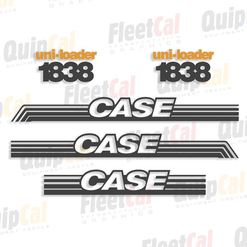 Case 1838 Marking Decal Set