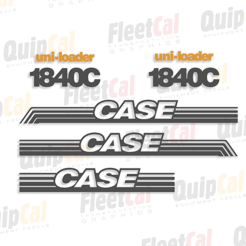 Case 1840C 1999 Marking Decal Set