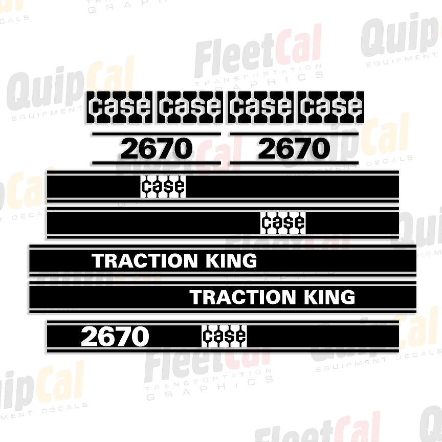 Case Tractor Decal Sets