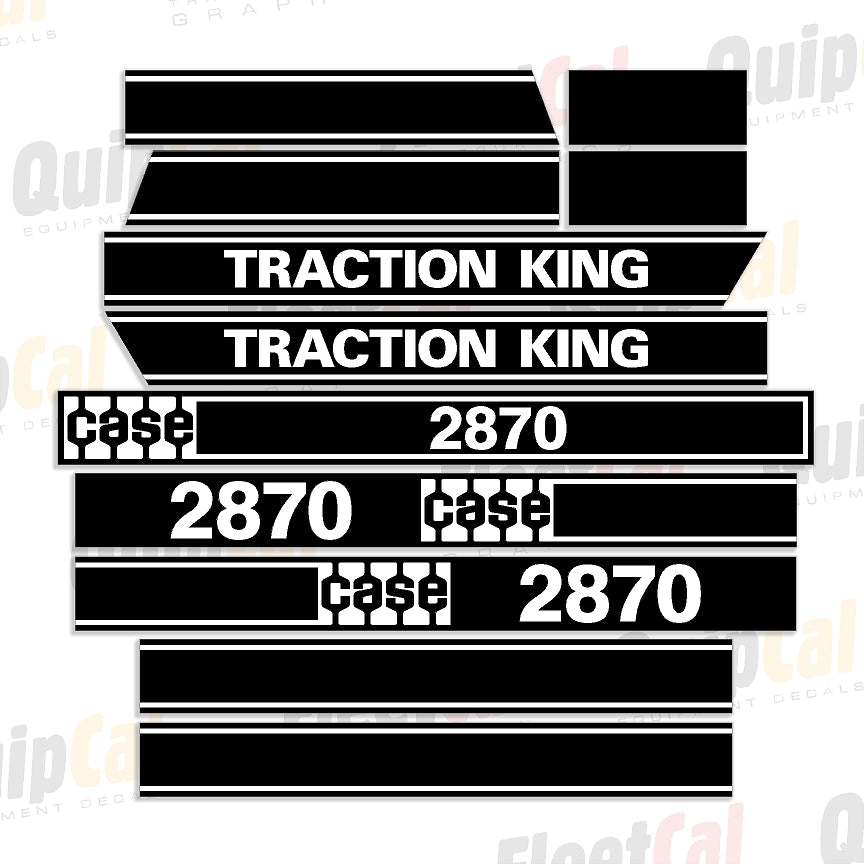 Case Tractor Decal Sets