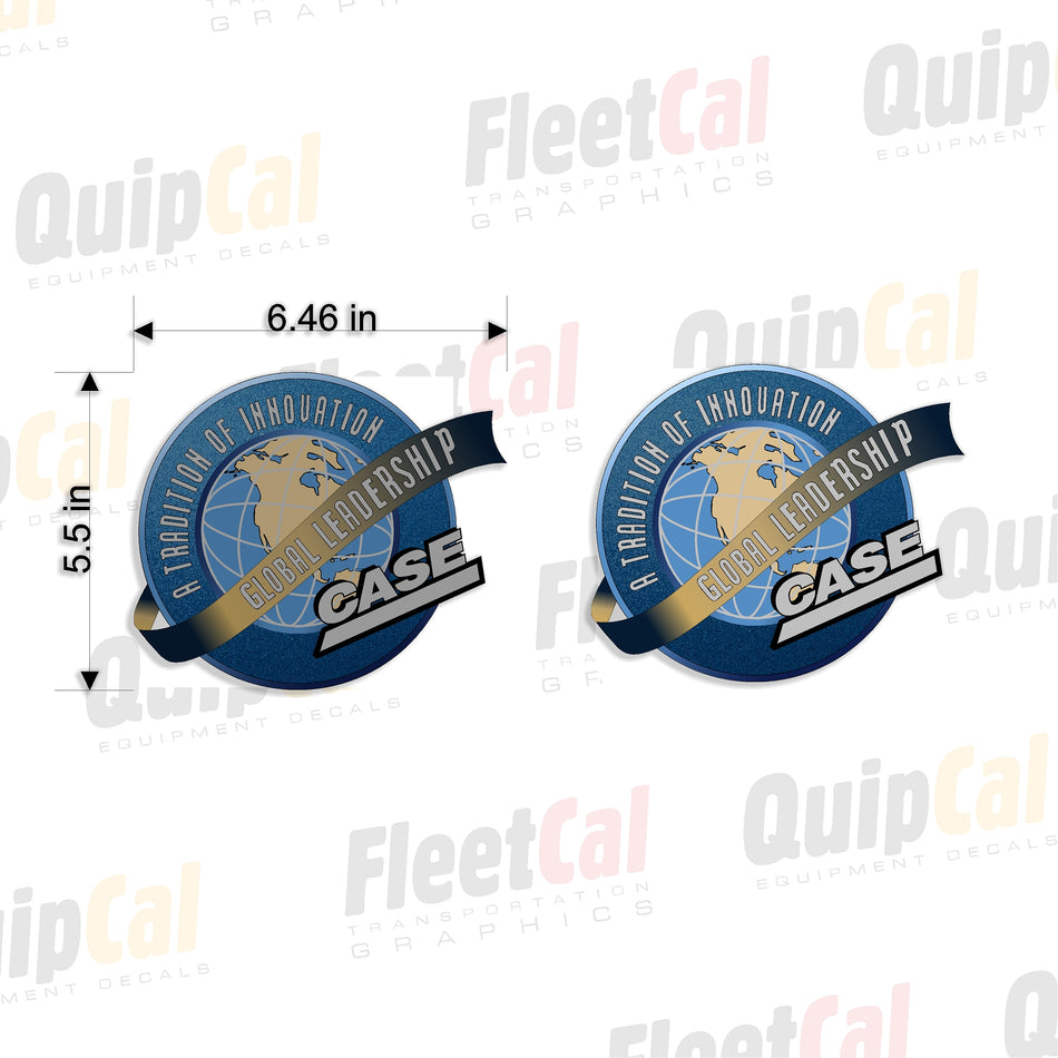 Case Global Leadership Decal Pair