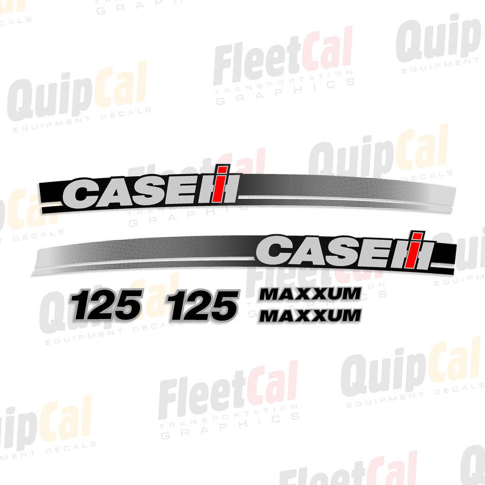 Case IH 125 Maxxum Marking Decal Set