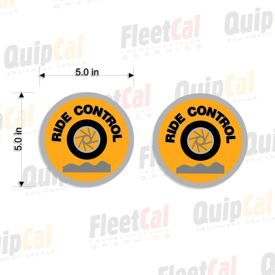 Case Ride Control Decals