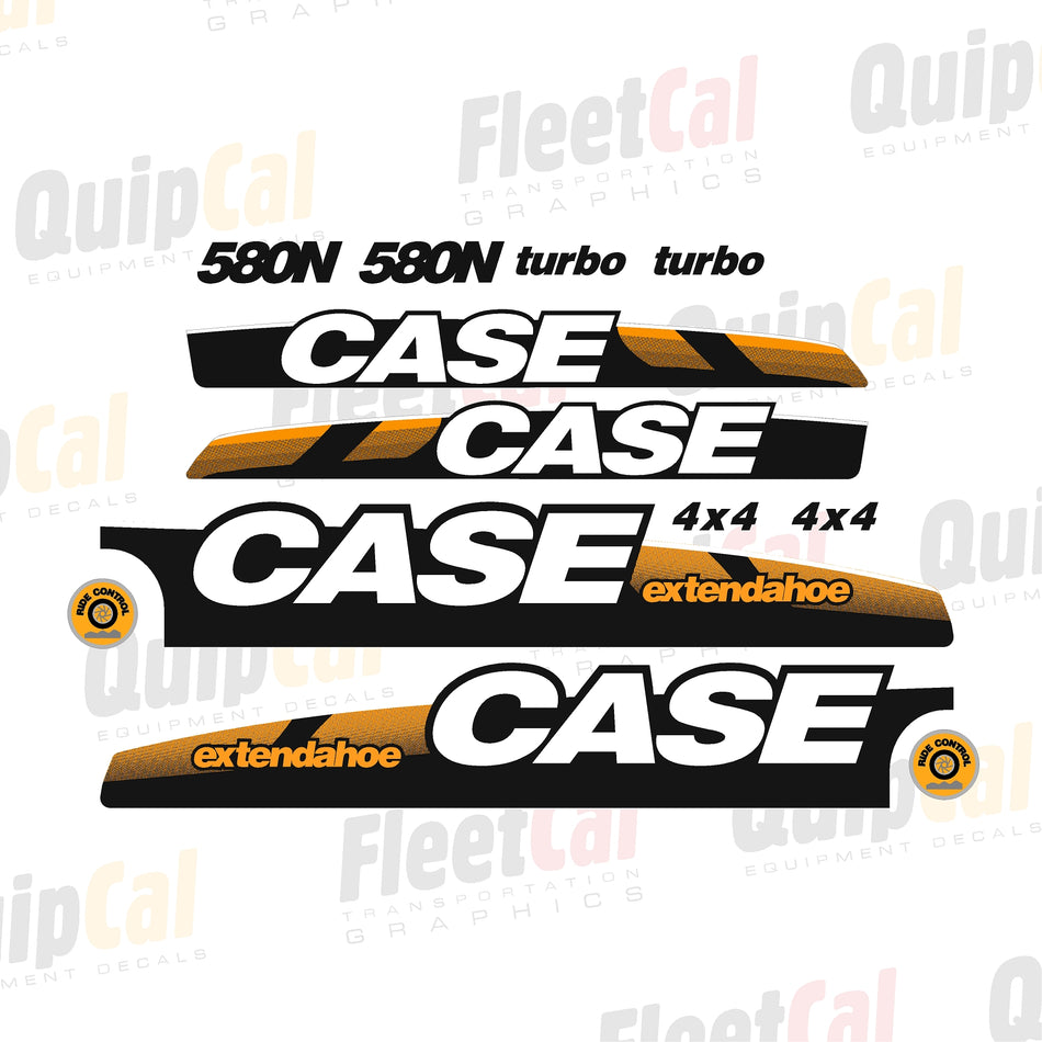 Case 580N Extendahoe Decal Set