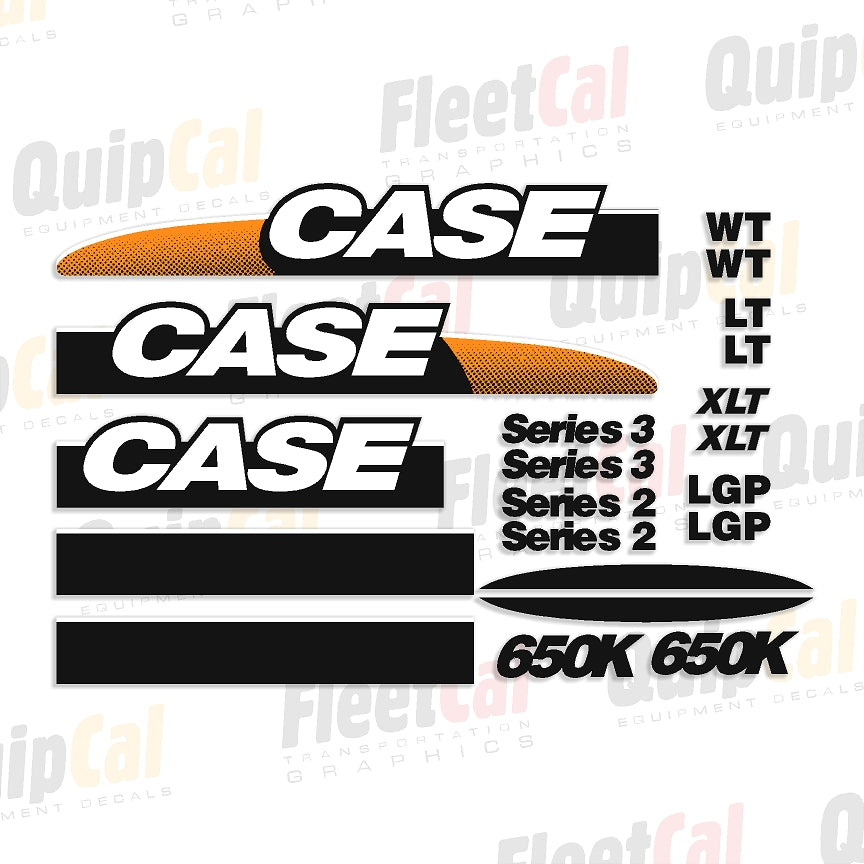 Case Dozer Decals