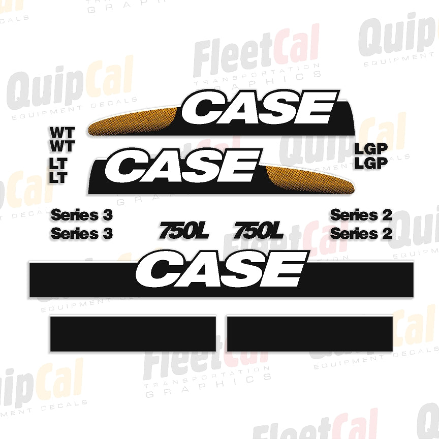 Case Dozer Decals