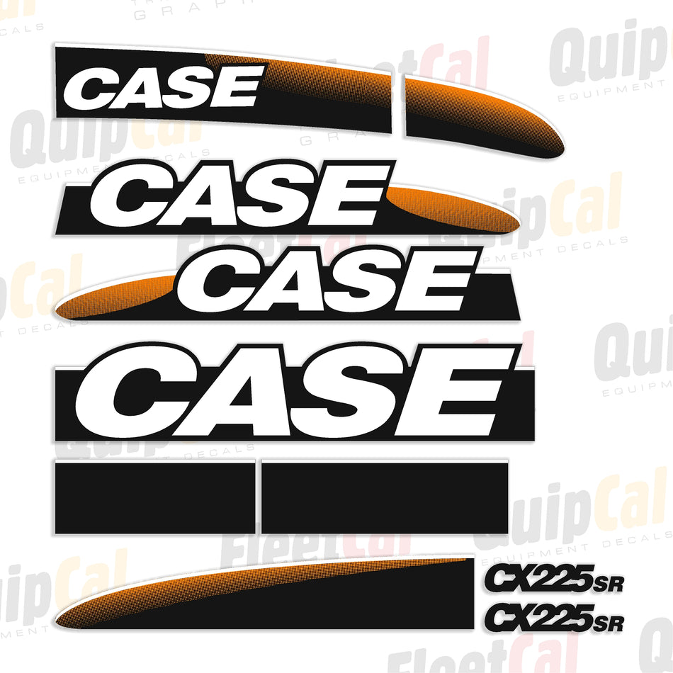 Case Excavator Decals