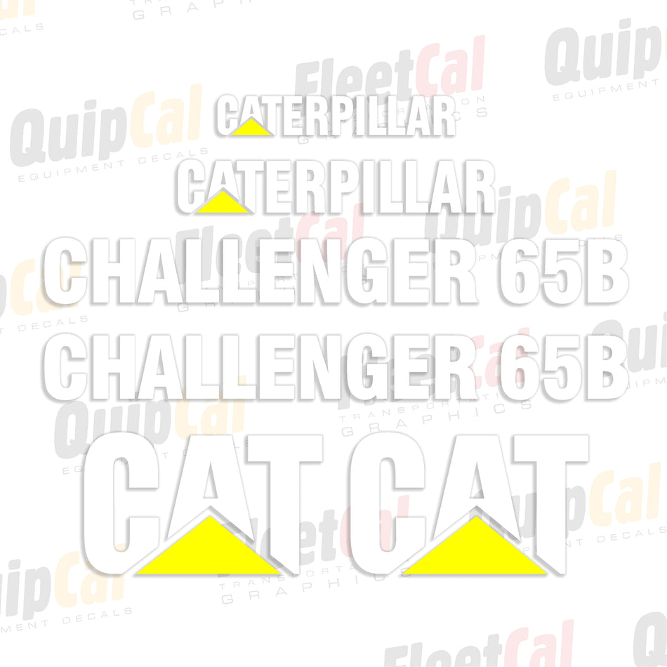 Challenger Tractor Decal Set