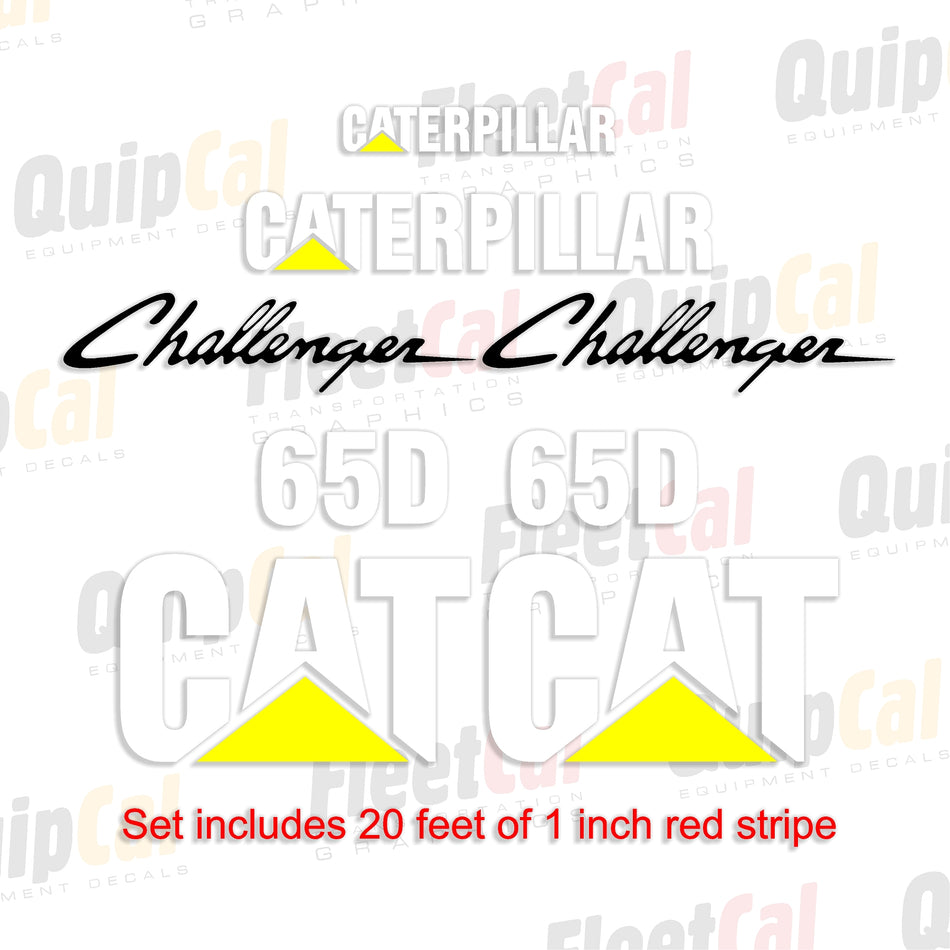 Challenger Tractor Decal Set