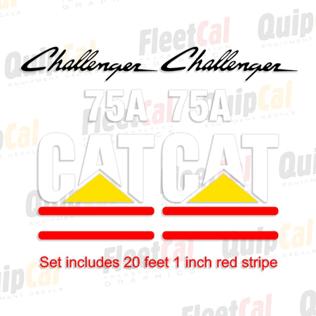 Challenger Tractor Decal Set