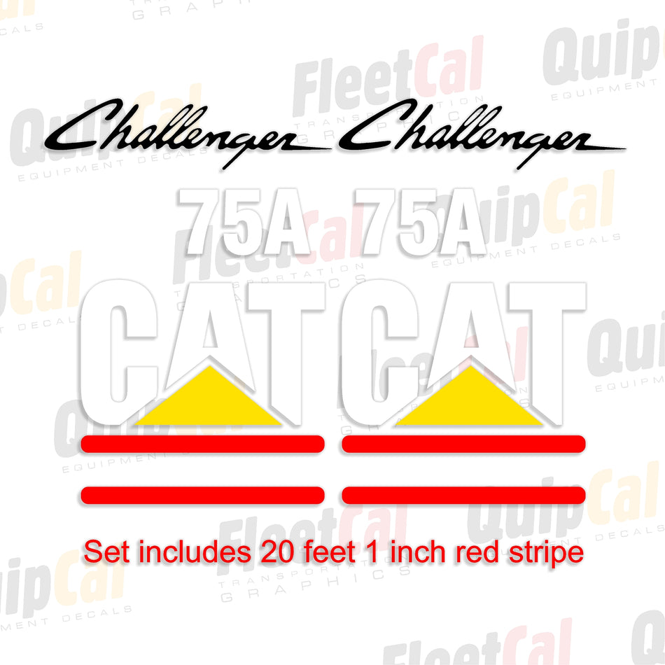 Challenger Tractor Decal Set