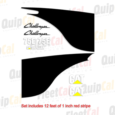 Challenger Tractor Decal Set