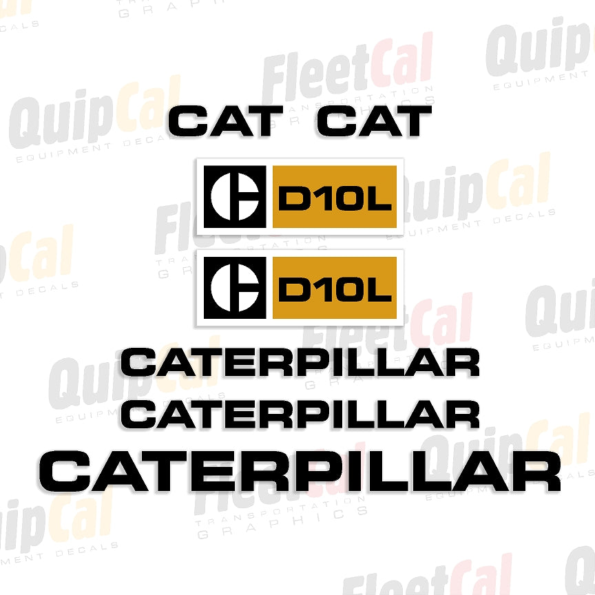 Caterpillar Dozer Decals