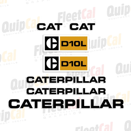 Caterpillar Dozer Decals