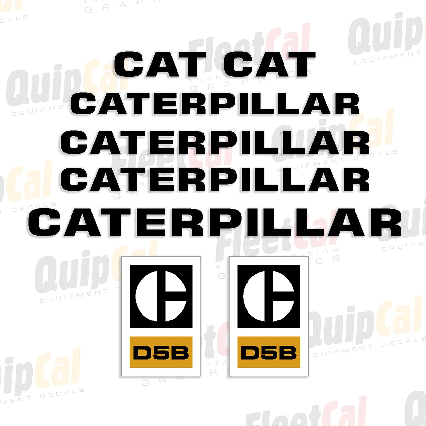 Caterpillar Dozer Decals