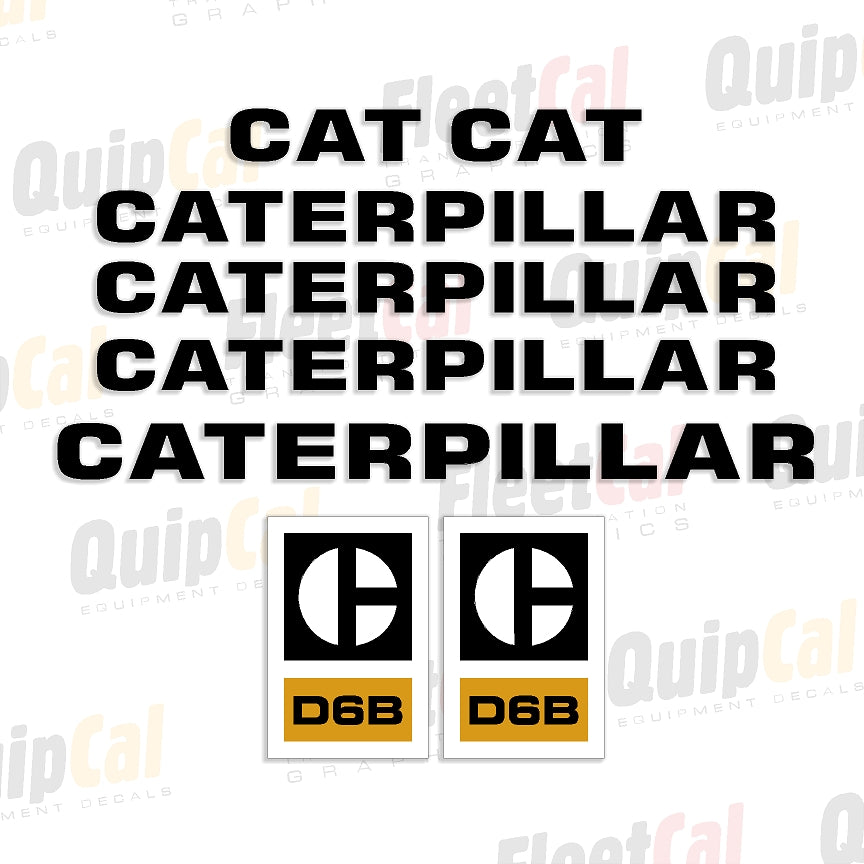 Caterpillar Dozer Decals