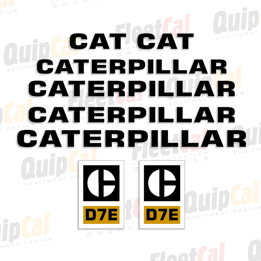 Caterpillar Dozer Decals