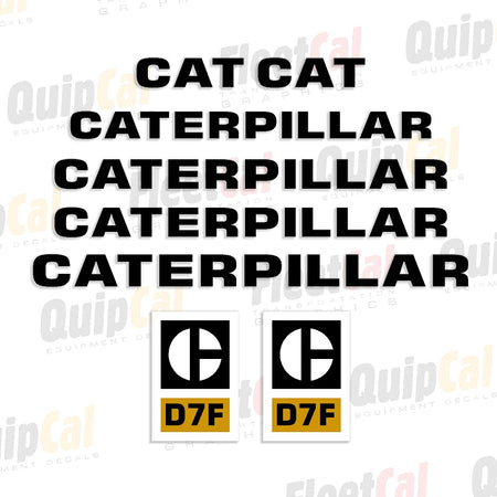 Caterpillar Dozer Decals