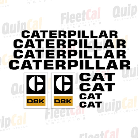 Caterpillar Dozer Decals