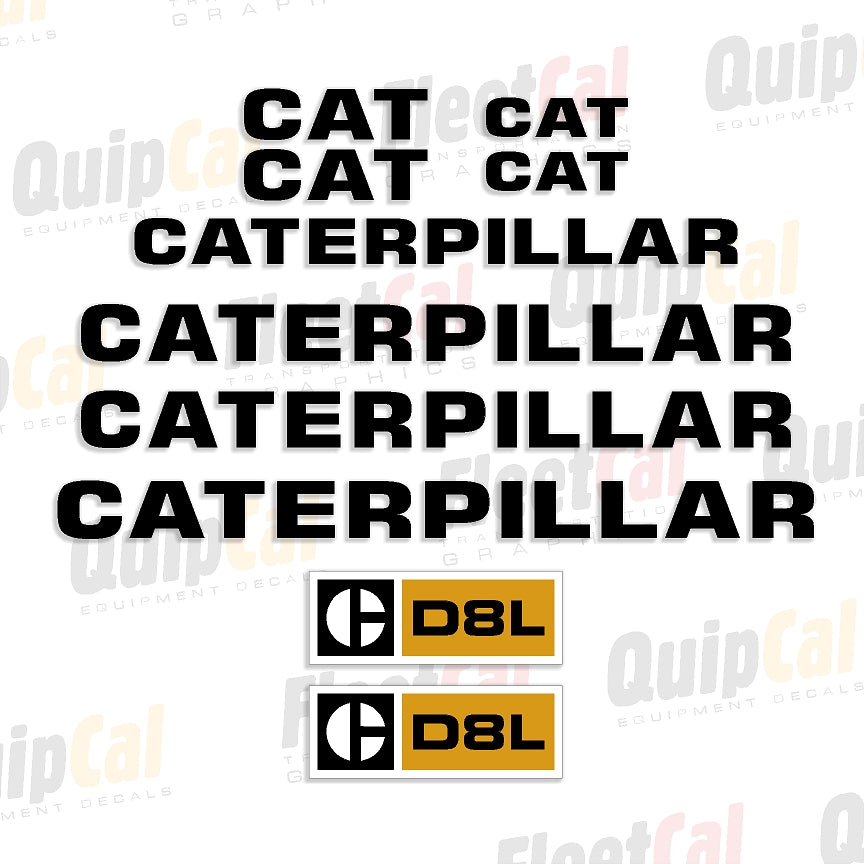 Caterpillar Dozer Decals