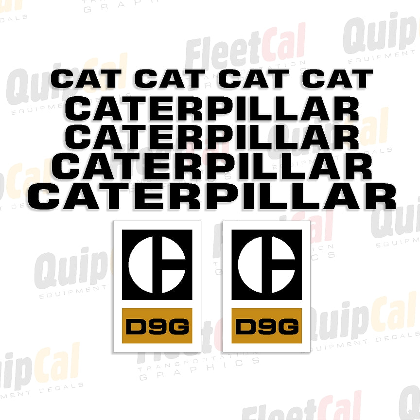 Caterpillar Dozer Decals