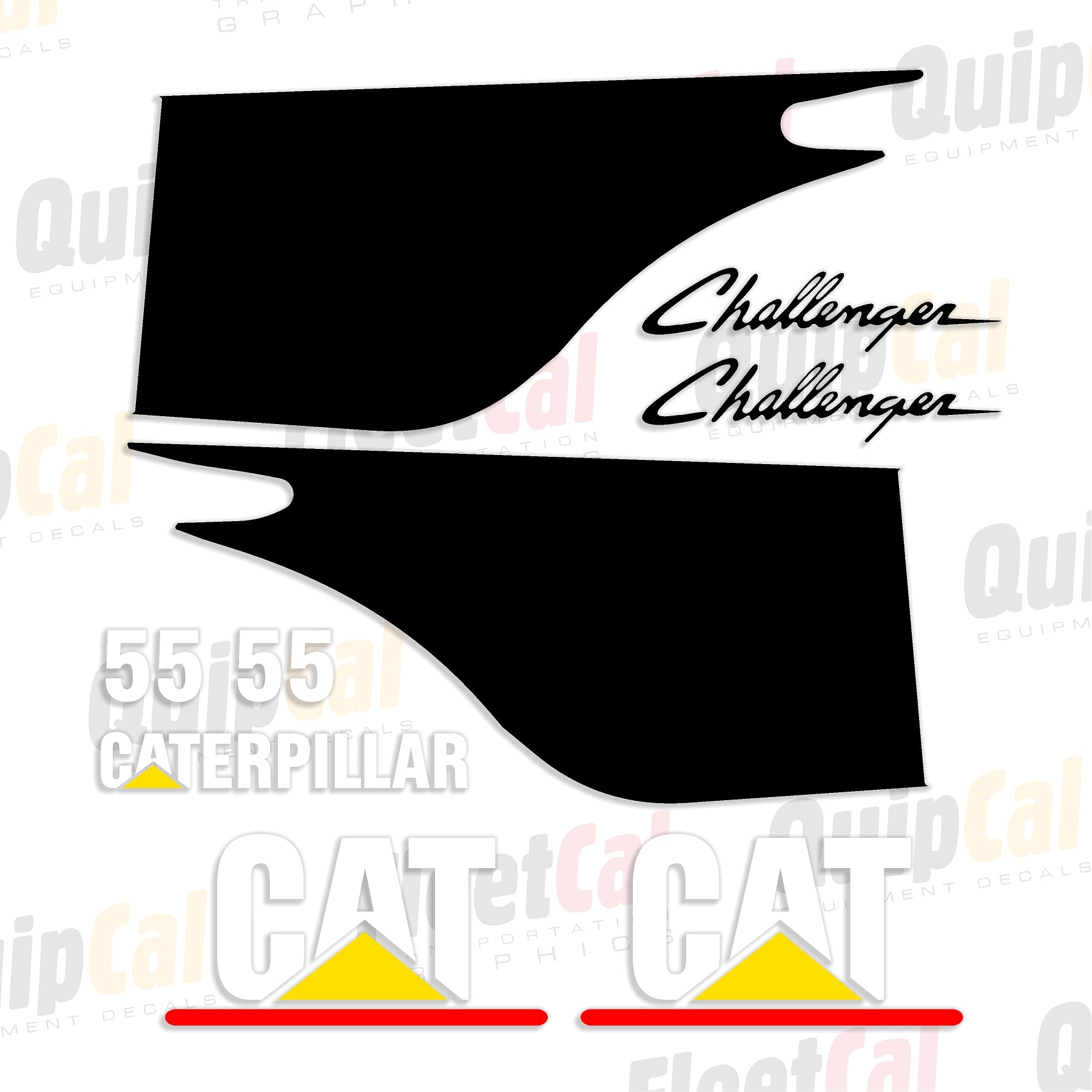 Challenger Tractor Decals