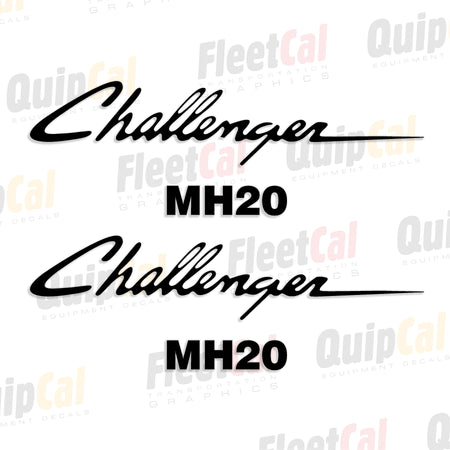 Challenger Tractor Decal Set