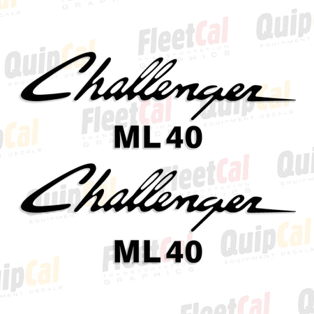 Challenger Tractor Decal Set