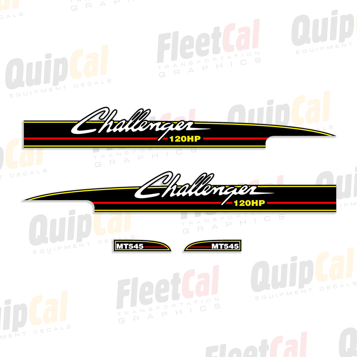 Challenger Tractor Decal Set