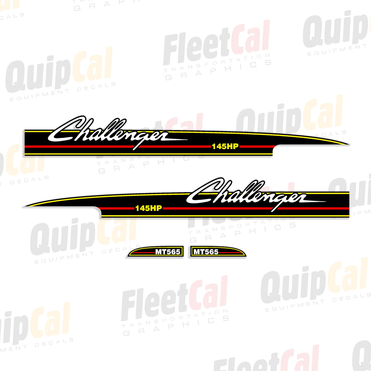 Challenger Tractor Decal Set